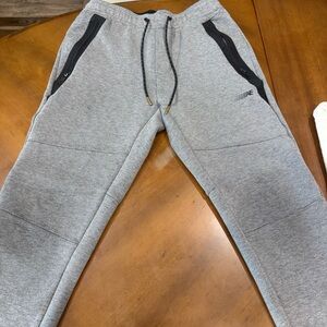 American Eagle Outfitters Gray Joggers with Black Accents
